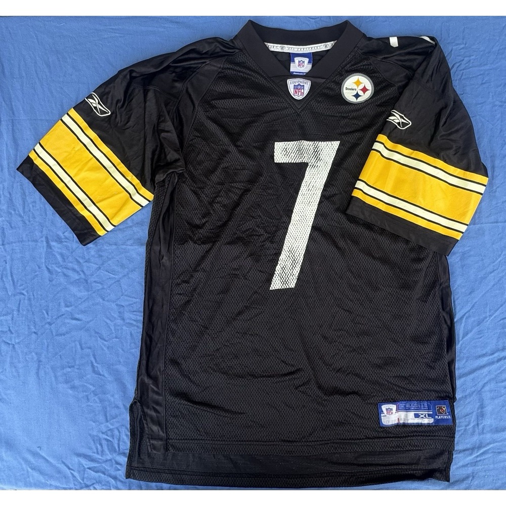Ben Roethlisberger Reebok NFL Equipment Steelers on Field Jersey X-Large XL GUC
